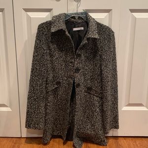 Grey coat